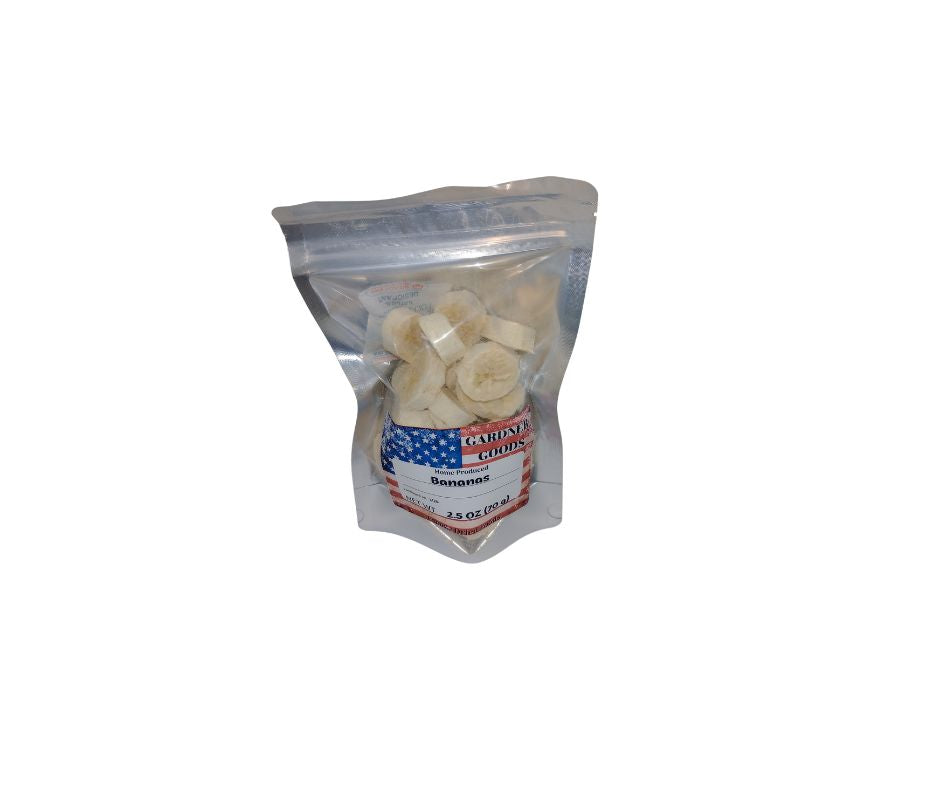 Freeze Dried Bananas