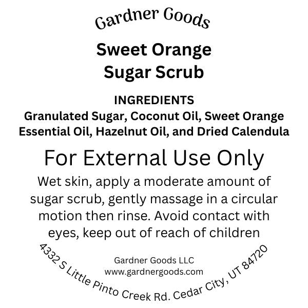 Sugar Scrub Sweet Orange