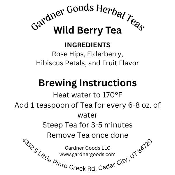 Herbal Tea Wildberry Tea