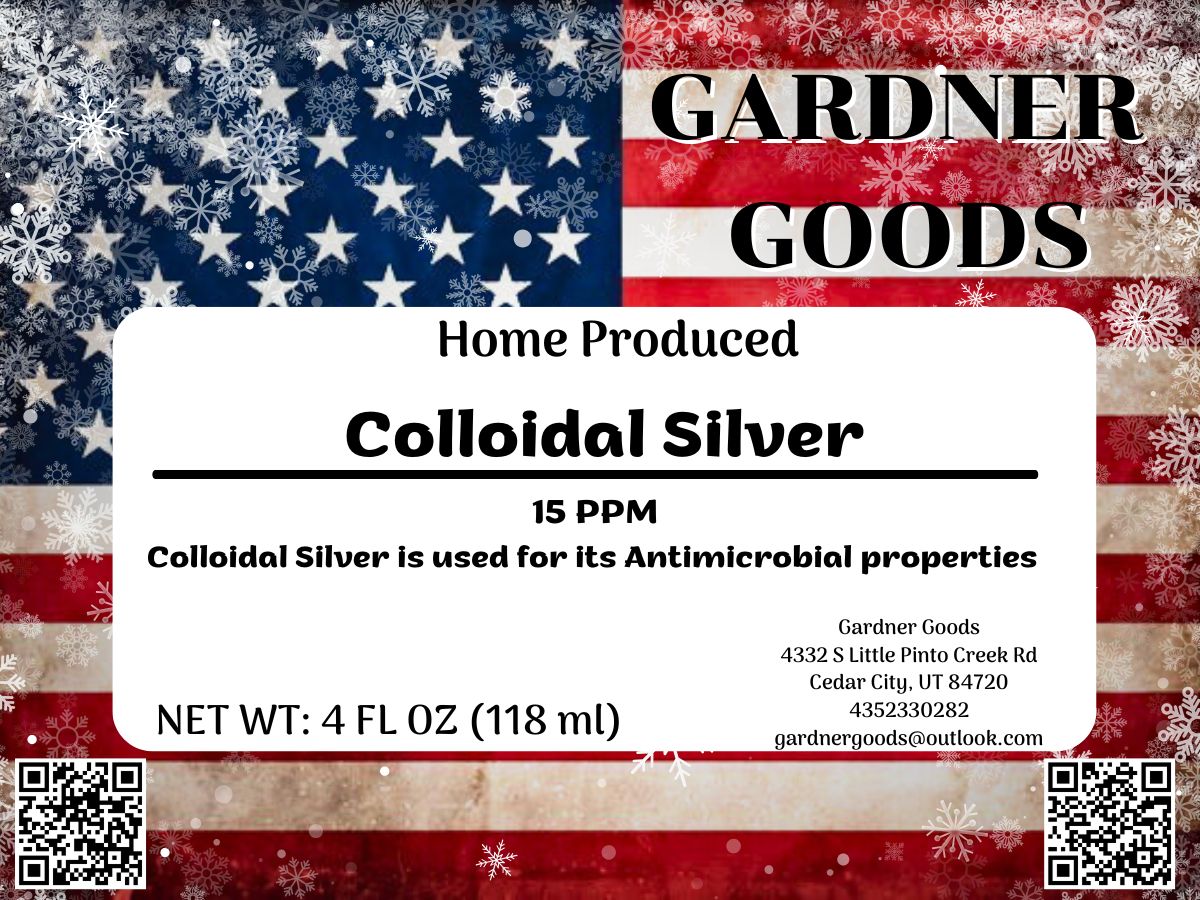 Colloidal Silver 15ppm