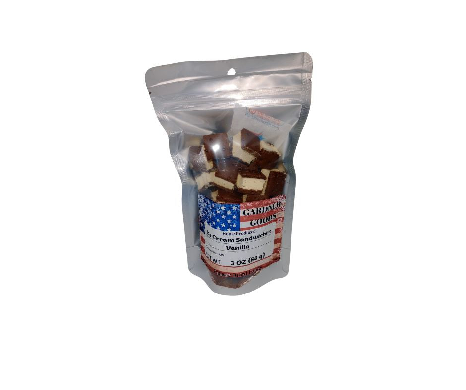Freeze Dried Ice Cream Sandwiches