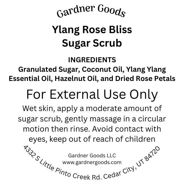 Sugar Scrub Ylang Rose Bliss